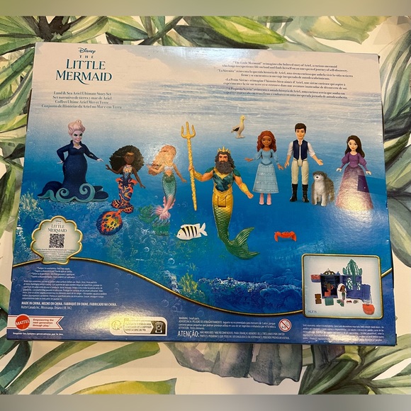 Disney The Little Mermaid Land & Sea Ariel Ultimate Story Set - NWT - Picture 9 of 9